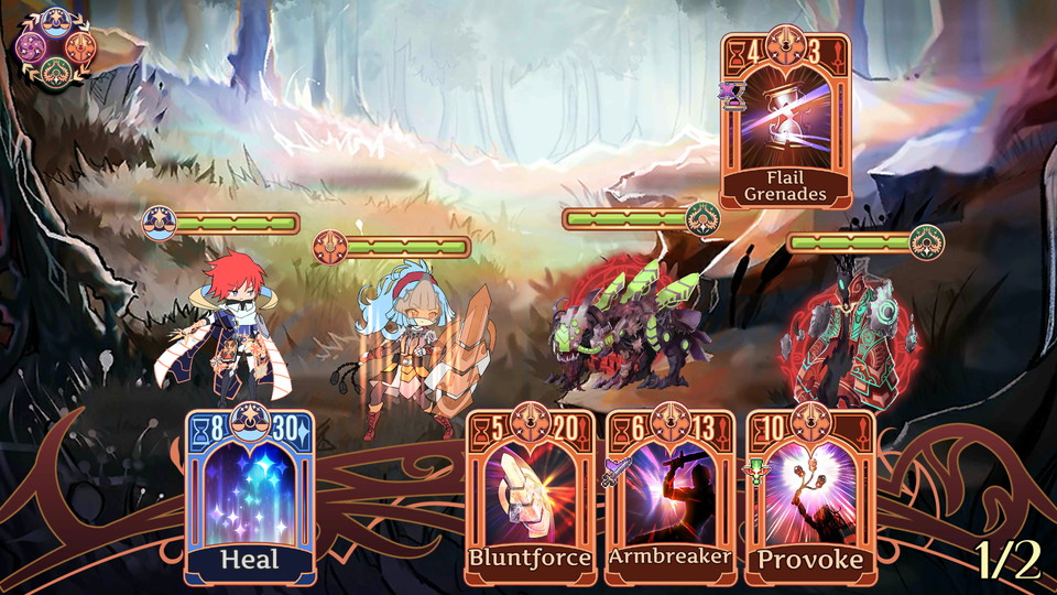 androidアプリ Golden Arcana:Tactics(ゴールデンアルカナ・タクティクス)攻略スクリーンショット4