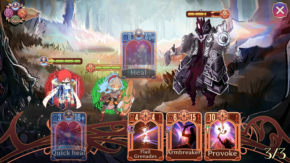 androidアプリ Golden Arcana:Tactics(ゴールデンアルカナ・タクティクス)攻略スクリーンショット5