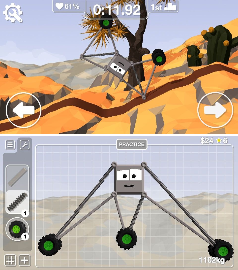 Rover Builder GO（ローバービルダーGO） androidアプリスクリーンショット1