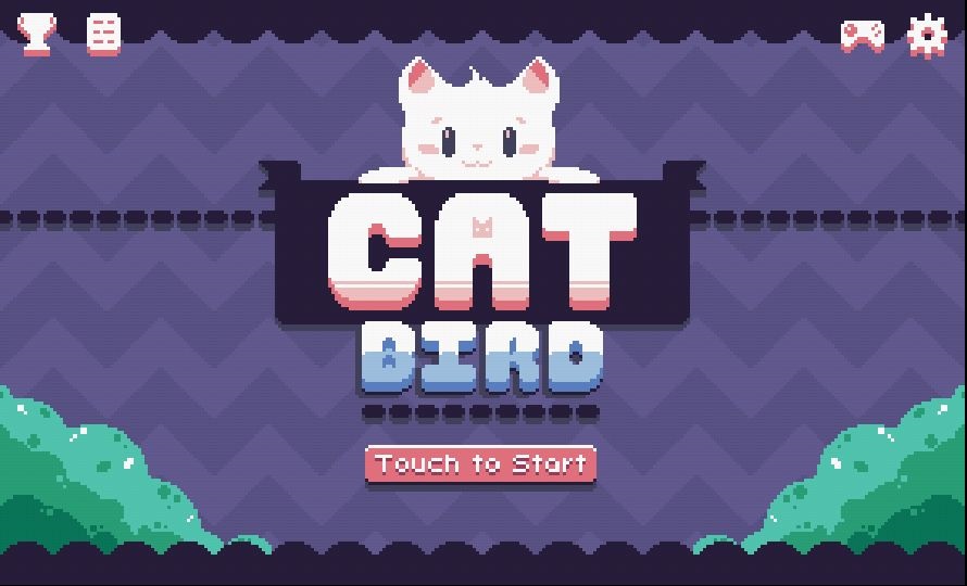 androidアプリ Cat Bird!(キャットバード!)攻略スクリーンショット1