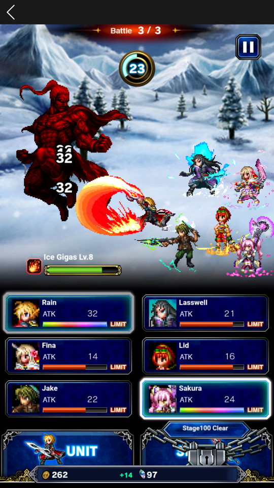 androidアプリ FINAL FANTASY BRAVE EXVIUS TAP!(FFBEタップ)攻略スクリーンショット4