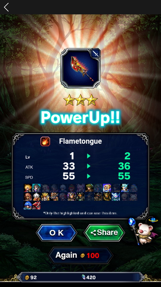 androidアプリ FINAL FANTASY BRAVE EXVIUS TAP!(FFBEタップ)攻略スクリーンショット7