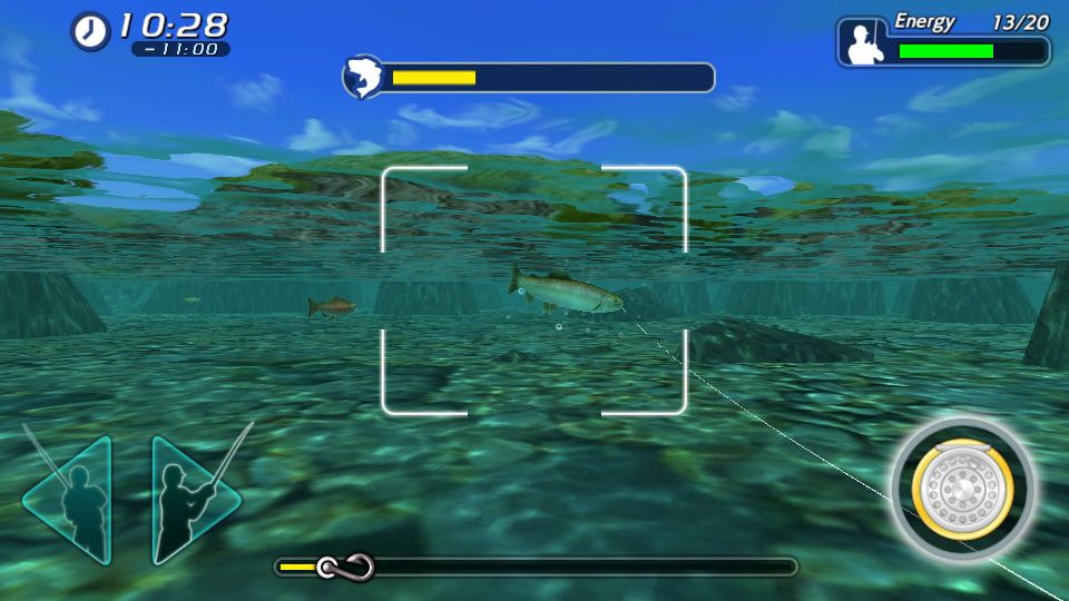androidアプリ フライフィッシング 3D ll攻略スクリーンショット5