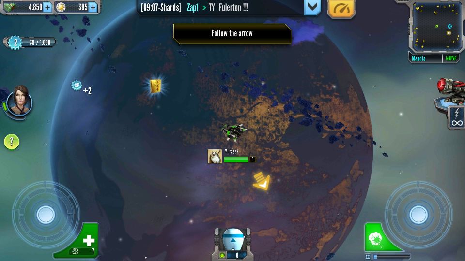 androidアプリ Pocket Starships(ポケット・スターシップス)攻略スクリーンショット2