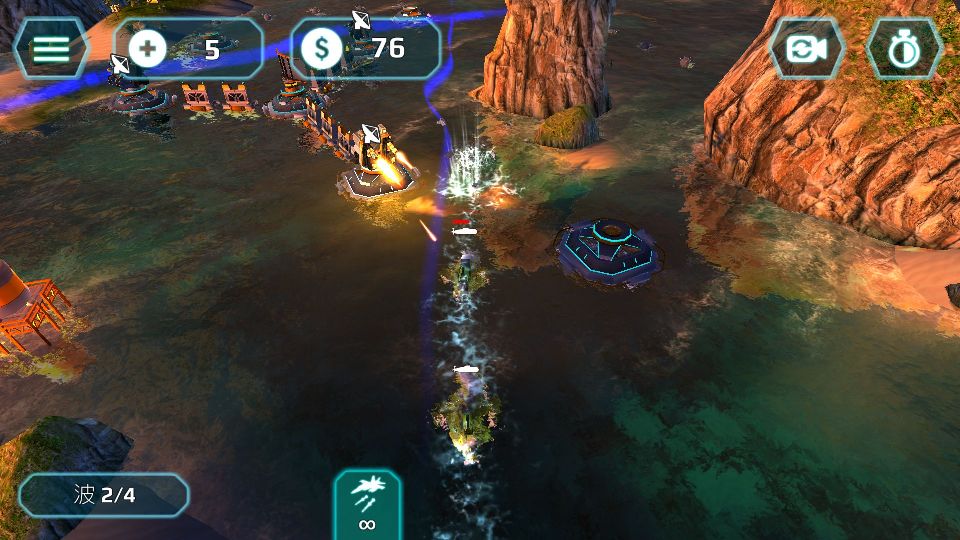 Naval Storm TD androidアプリスクリーンショット3