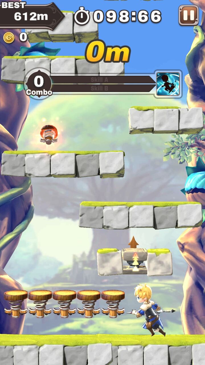 androidアプリ フィンガージャンプ攻略スクリーンショット1