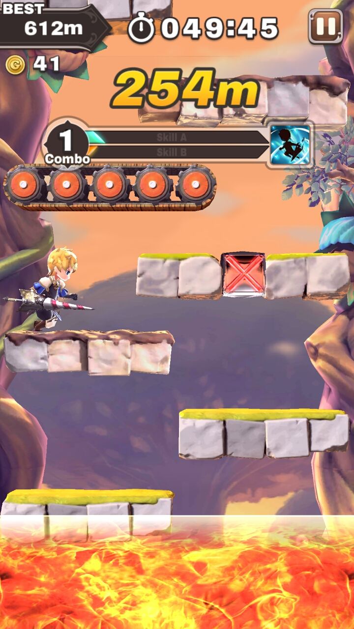 androidアプリ フィンガージャンプ攻略スクリーンショット4