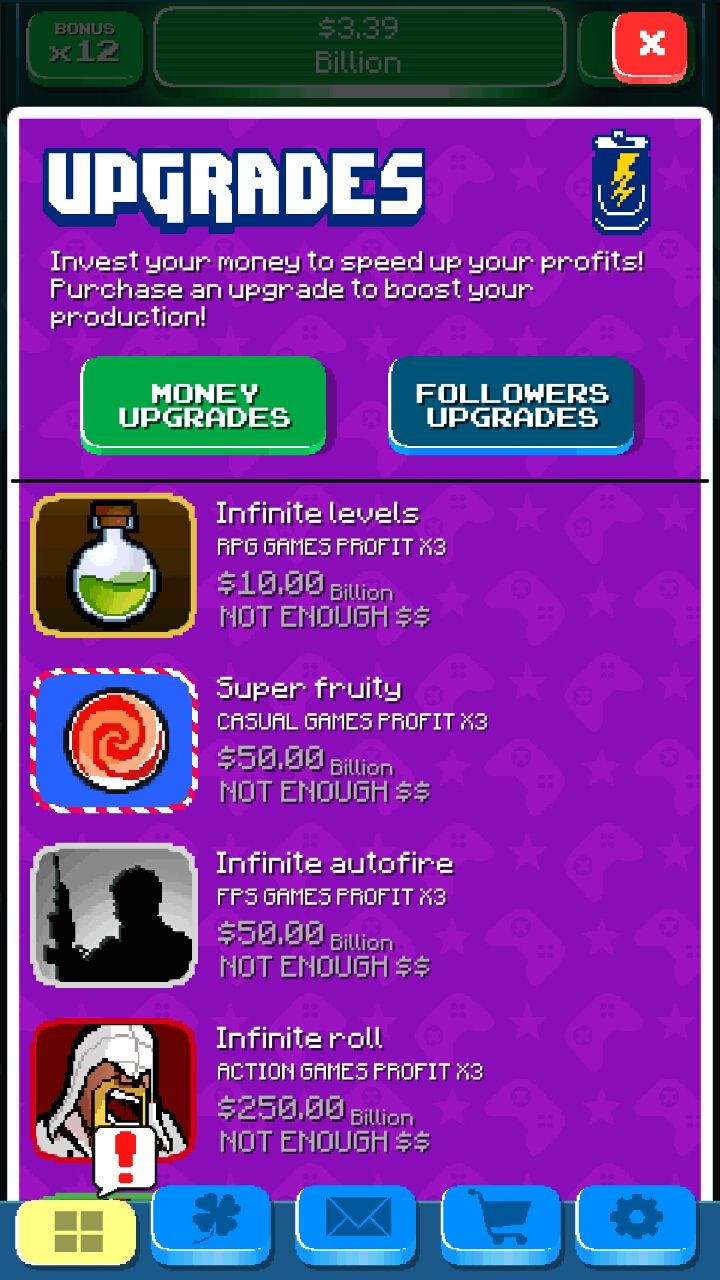 androidアプリ ゲームデブ エンパイア（GameDev Empire）攻略スクリーンショット3