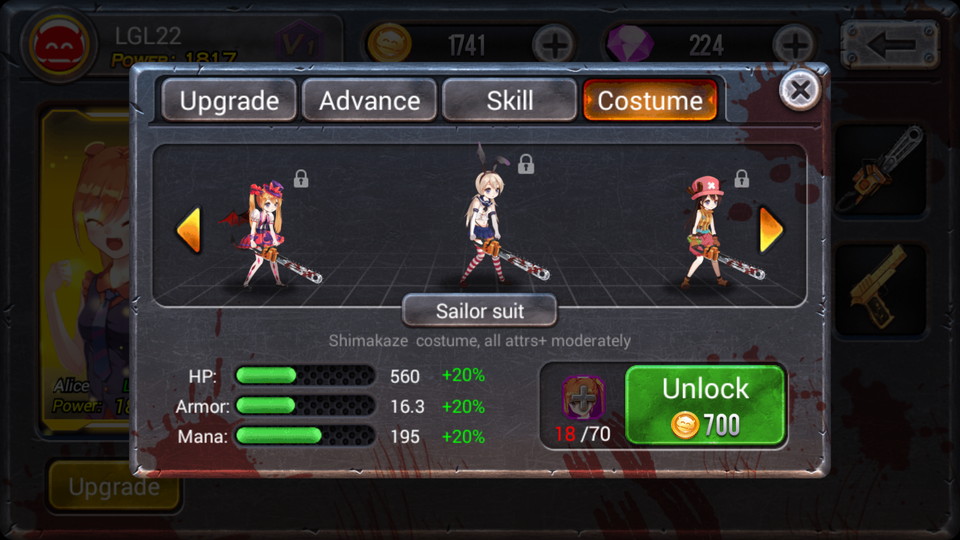 androidアプリ The Girls:Zombie Killer(ザ・ガールズ)攻略スクリーンショット7