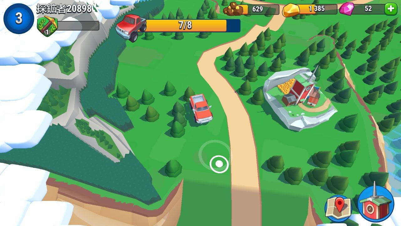 androidアプリ プラネットゴールドラッシュ(Planet Gold Rush)攻略スクリーンショット1