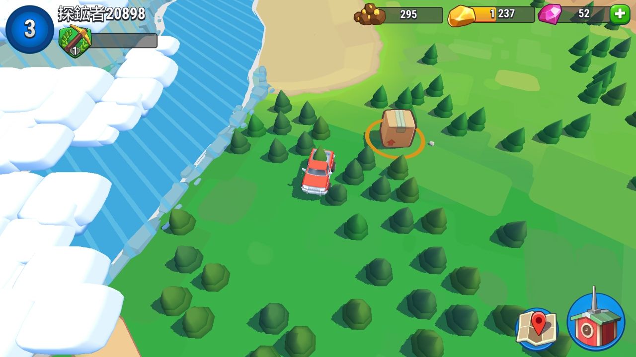 androidアプリ プラネットゴールドラッシュ(Planet Gold Rush)攻略スクリーンショット2