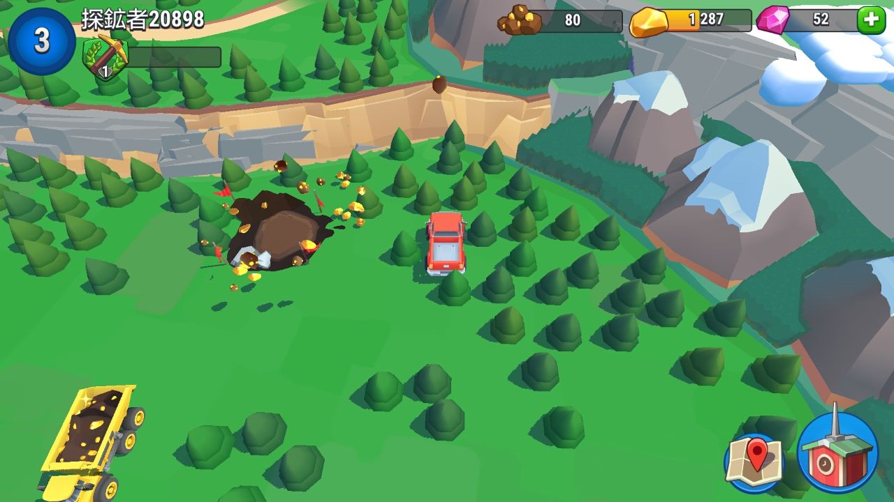 androidアプリ プラネットゴールドラッシュ(Planet Gold Rush)攻略スクリーンショット3