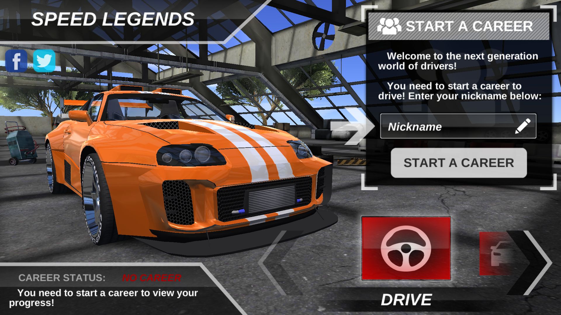androidアプリ Speed Legends攻略スクリーンショット1