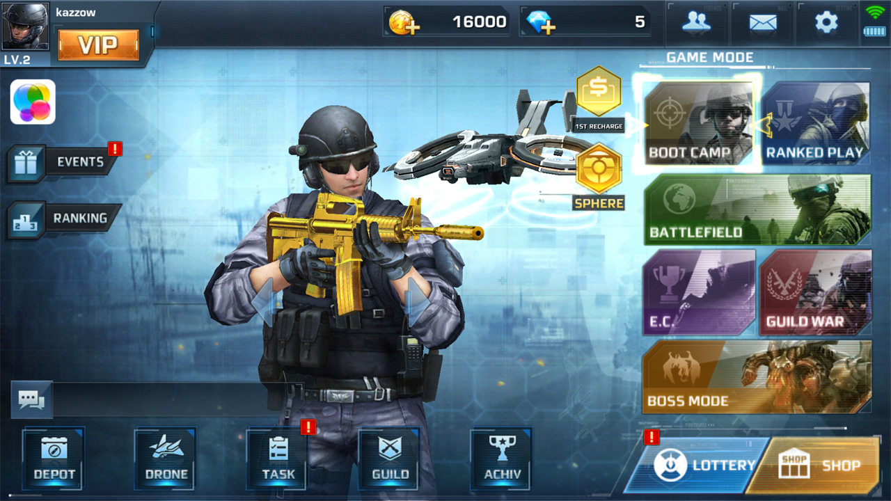androidアプリ The Killbox: Arena Combat（ザ キルボックス：アリーナコンバット）攻略スクリーンショット2