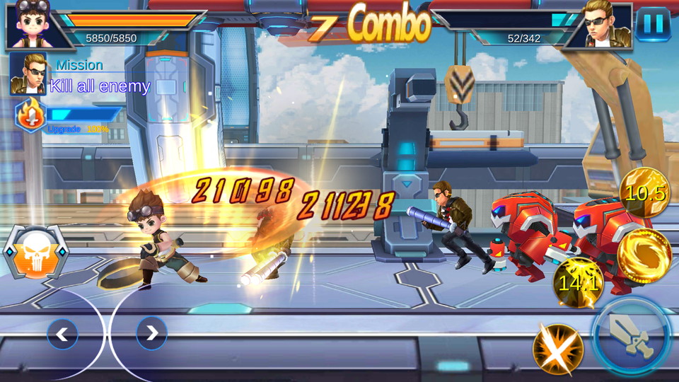 androidアプリ League of Warrior:Fighting(リーグオブ ウォリアー)攻略スクリーンショット1