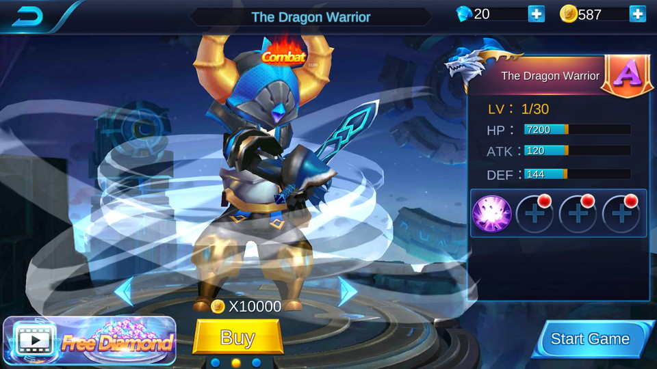 androidアプリ League of Warrior:Fighting(リーグオブ ウォリアー)攻略スクリーンショット5