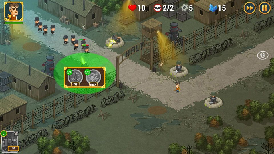 androidアプリ World War 2: Syndicate(ワールドウォー2シンジケート)攻略スクリーンショット2