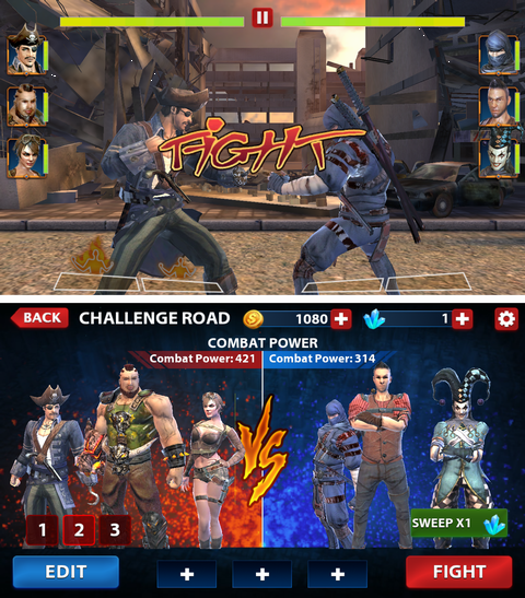 不滅の戦い3D - Champion Fight(不朽の軍神) androidアプリスクリーンショット1