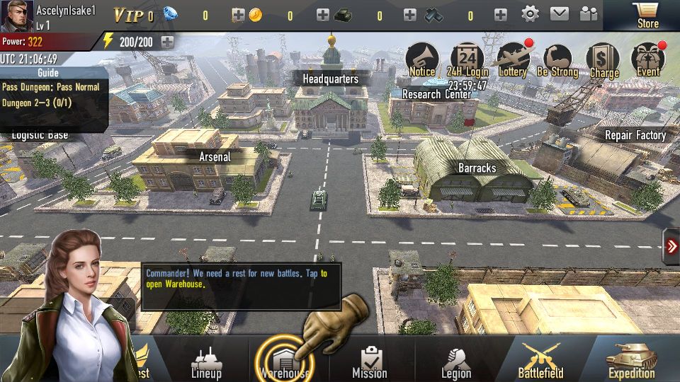androidアプリ Mobile Command: WW2(モバイル・コマンド)攻略スクリーンショット1