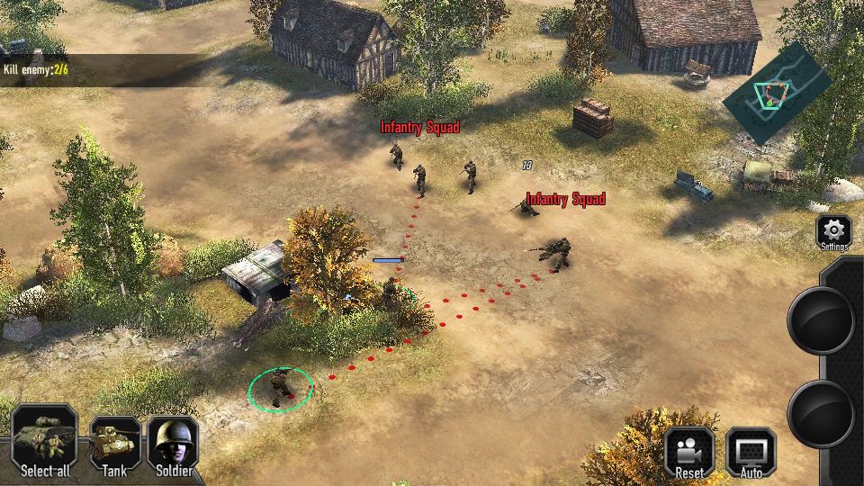 androidアプリ Mobile Command: WW2(モバイル・コマンド)攻略スクリーンショット3
