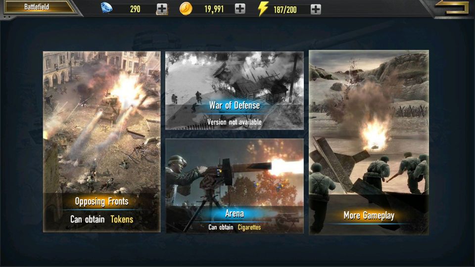androidアプリ Mobile Command: WW2(モバイル・コマンド)攻略スクリーンショット4