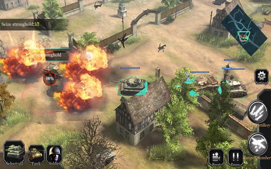 androidアプリ Mobile Command: WW2(モバイル・コマンド)攻略スクリーンショット7