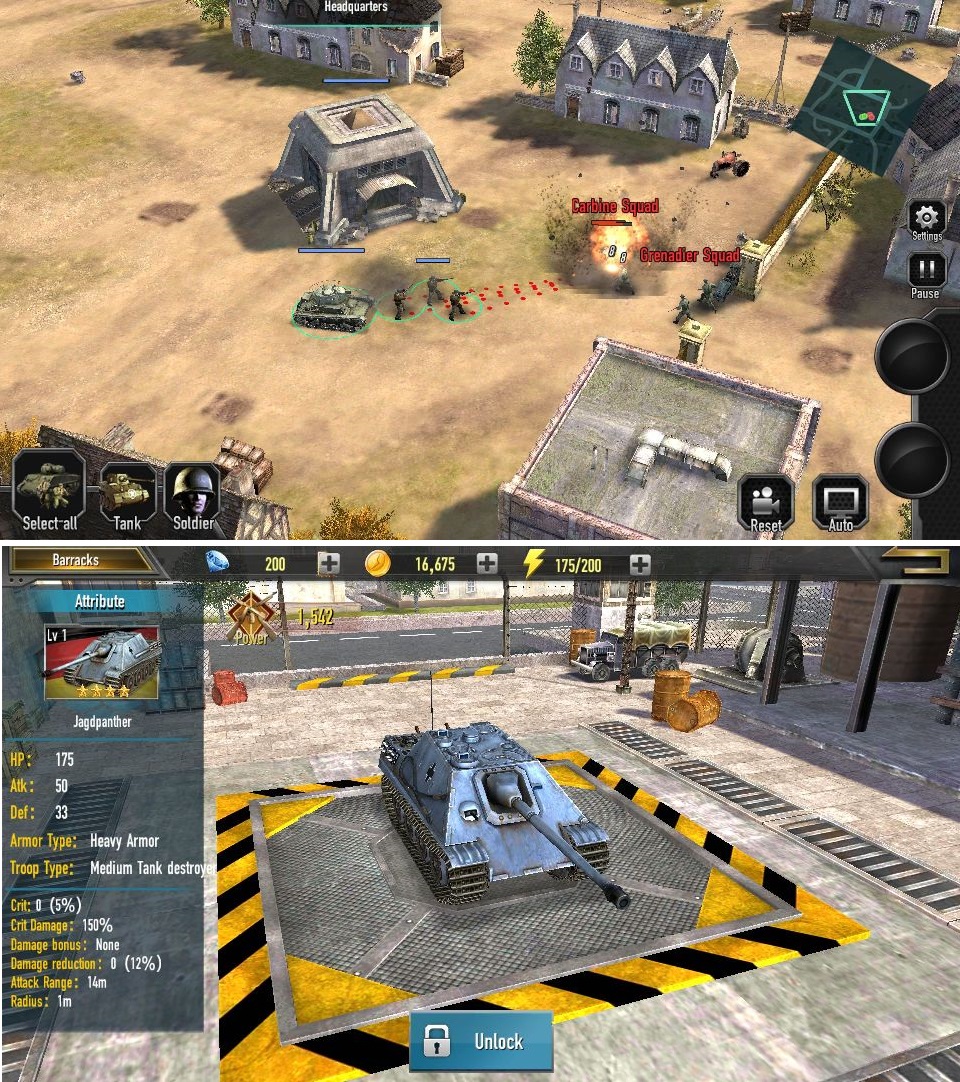 Mobile Command: WW2（モバイル・コマンド） androidアプリスクリーンショット1