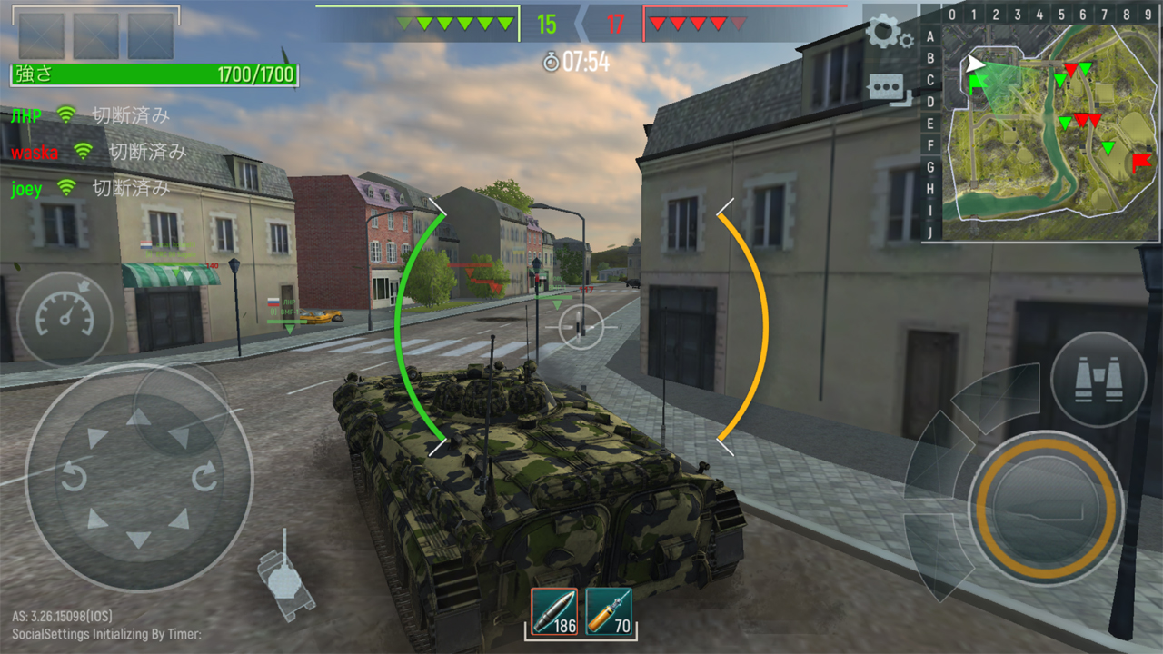 Tank Force: 3D タンク オンライン androidアプリスクリーンショット2