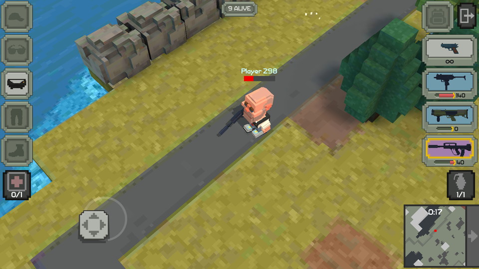 androidアプリ Guns Royale(ガンズロワイヤル)攻略スクリーンショット2