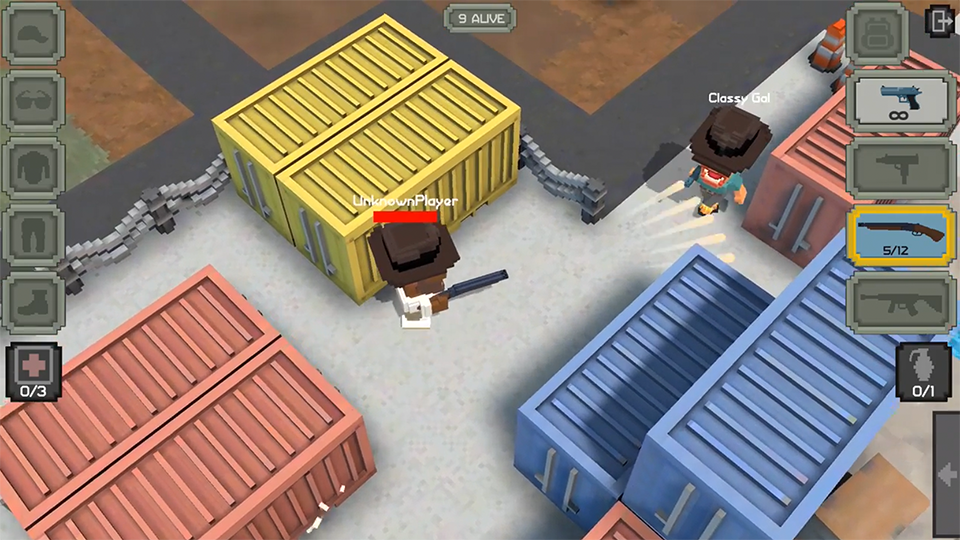 androidアプリ Guns Royale(ガンズロワイヤル)攻略スクリーンショット4