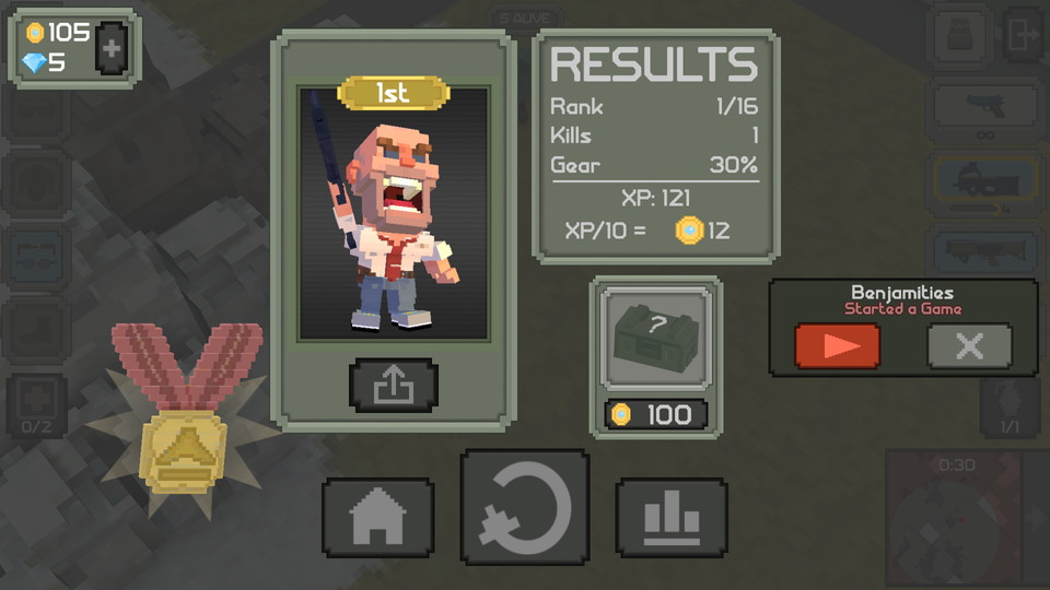 androidアプリ Guns Royale(ガンズロワイヤル)攻略スクリーンショット7