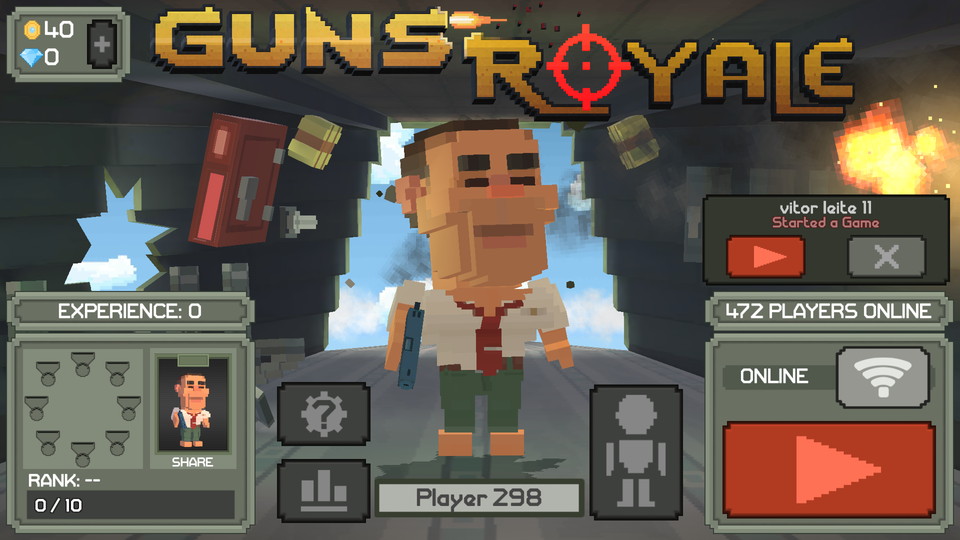 androidアプリ Guns Royale(ガンズロワイヤル)攻略スクリーンショット8