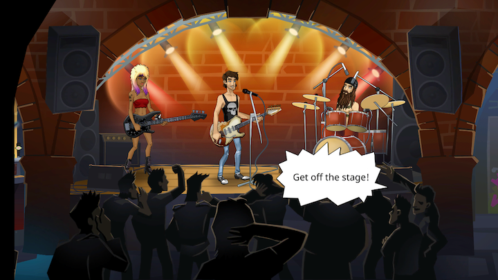 androidアプリ KISS Rock City(キッス・ロック・シティ)攻略スクリーンショット2