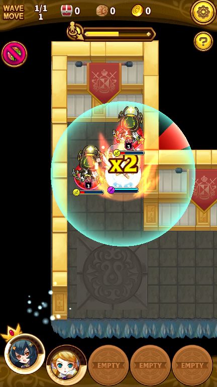 androidアプリ HEROES FLICK 〜光と陰の物語〜(Unreleased)攻略スクリーンショット2