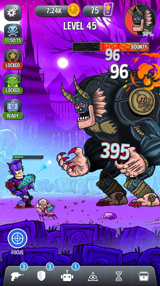 androidアプリ Tap Busters:Galaxy Heroes(タップバスターズ)攻略スクリーンショット3
