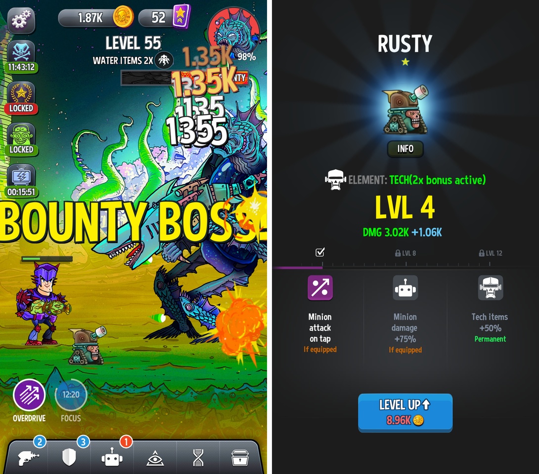 Tap Busters：Galaxy Heroes（タップバスターズ） androidアプリスクリーンショット3