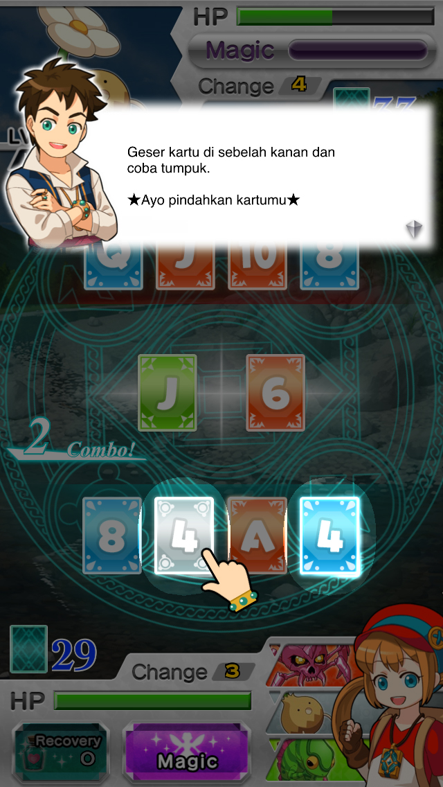 androidアプリ Houseki Hunter攻略スクリーンショット3