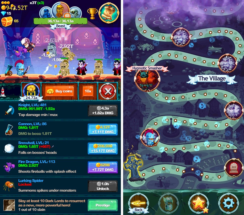 Tap Knight レビュー