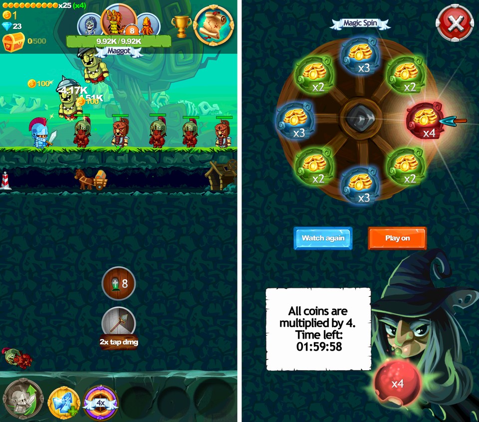 Tap Knight レビュー