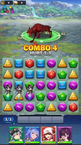 ゼットガールズ パズル&クエスト