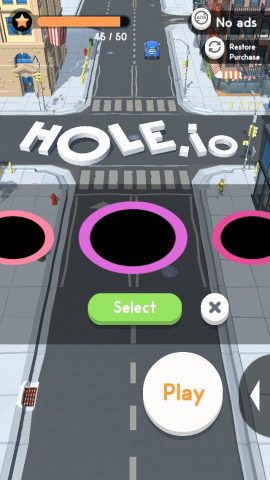Hole.io レビュー画像