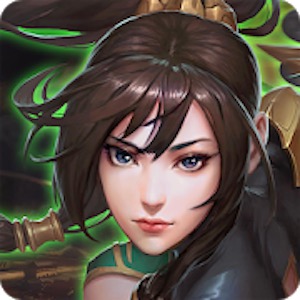 決戦三国～高速三国志RPG～タップで即バトルのアプリアイコン