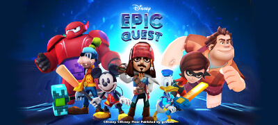 Disney Epic Quest　配信日と事前登録の情報の画像