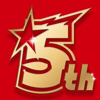 今年は最大4体もらえる!爆絶感謝マルチガチャほか、ヤバババーンな5周年キャンペーンの画像