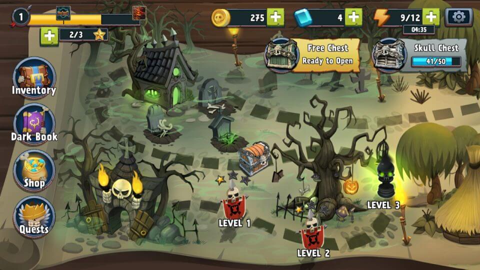 Skull Towers: Castle Defense Games レビュー画像