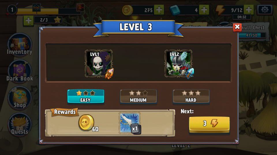 Skull Towers: Castle Defense Games レビュー画像