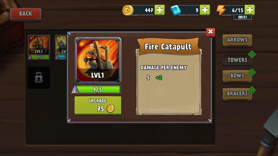 Skull Towers: Castle Defense Games レビュー画像