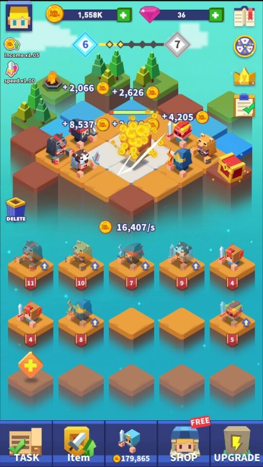 Merge Warriors レビュー画像