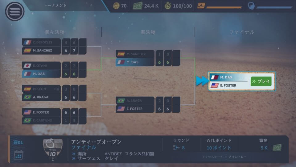 テニス・マネージャー2019 レビュー画像