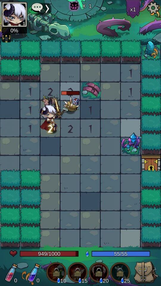 MineSweeper:Dungeon Warrior